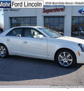 cadillac cts 2007 white sedan high feature gasoline 6 cylinders rear wheel drive automatic 46168