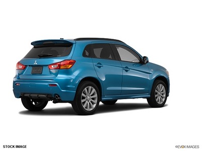 mitsubishi outlander sport 2011 dk  blue wagon gasoline 4 cylinders front wheel drive not specified 44060