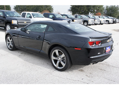 chevrolet camaro 2012 black coupe lt gasoline 6 cylinders rear wheel drive automatic 77090