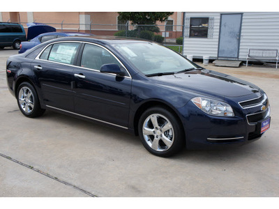 chevrolet malibu 2012 dk  blue sedan lt gasoline 4 cylinders front wheel drive automatic 77090