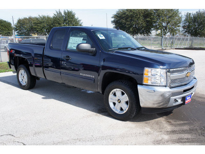 chevrolet silverado 1500 2012 dk  blue lt flex fuel 8 cylinders 4 wheel drive automatic 77090