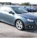 chevrolet cruze 2012 blue sedan rs gasoline 4 cylinders front wheel drive automatic 77090