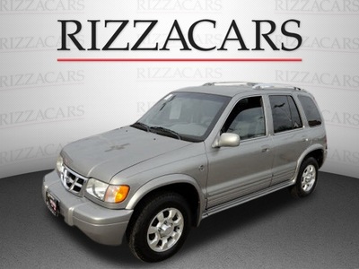 kia sportage 2001 gray suv limited gasoline 4 cylinders dohc rear wheel drive automatic with overdrive 60546