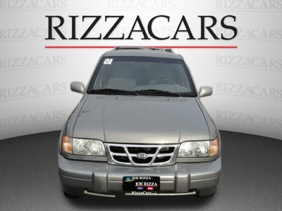kia sportage 2001 gray suv limited gasoline 4 cylinders dohc rear wheel drive automatic with overdrive 60546