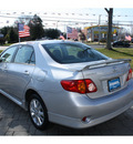 toyota corolla 2009 classic silver sedan s gasoline 4 cylinders front wheel drive automatic 07702