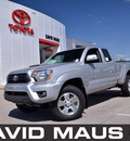 toyota tacoma 2012 silver gasoline 6 cylinders 4 wheel drive automatic 32771