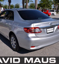 toyota corolla 2011 silver sedan le gasoline 4 cylinders front wheel drive automatic 32771