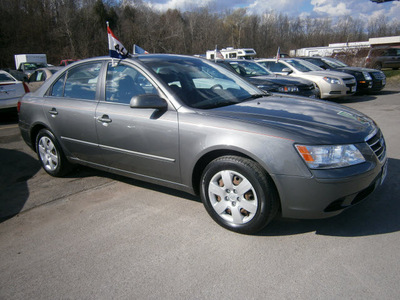 hyundai sonata 2010 gray sedan gls gasoline 4 cylinders front wheel drive automatic 13502