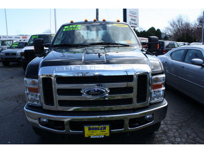 ford f 350 super duty 2010 black xlt diesel 8 cylinders 4 wheel drive automatic with overdrive 07730