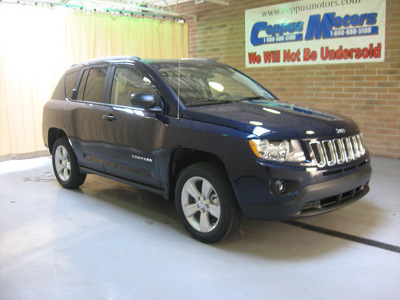jeep compass 2012 dk  blue suv latitude gasoline 4 cylinders 4 wheel drive automatic 44883