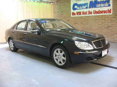 mercedes benz s class 2004 black sedan s500 4matic gasoline 8 cylinders all whee drive automatic 44883