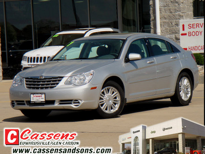 chrysler sebring 2007 silver sedan touring flex fuel 6 cylinders front wheel drive automatic 62034