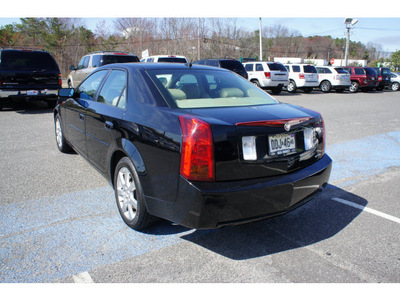 cadillac cts 2007 black sedan gasoline 6 cylinders rear wheel drive automatic 07712