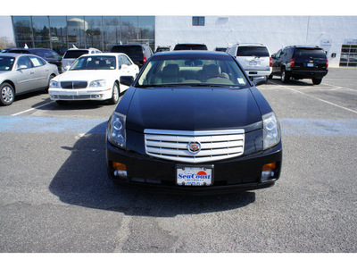 cadillac cts 2007 black sedan gasoline 6 cylinders rear wheel drive automatic 07712