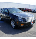 cadillac cts 2007 black sedan gasoline 6 cylinders rear wheel drive automatic 07712