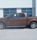 ford f 150 2012 brown lariat gasoline 6 cylinders 2 wheel drive automatic 32401