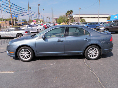 ford fusion 2011 blue sedan sel gasoline 4 cylinders front wheel drive automatic 32401