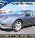 ford fusion 2011 blue sedan sel gasoline 4 cylinders front wheel drive automatic 32401