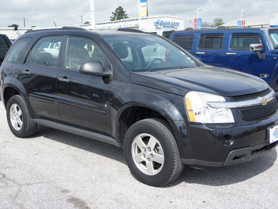 chevrolet equinox 2008 black suv ls gasoline 6 cylinders front wheel drive automatic 77388