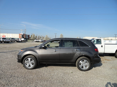 acura mdx 2012 dk  gray suv tech ent awd gasoline 6 cylinders all whee drive automatic with overdrive 60462