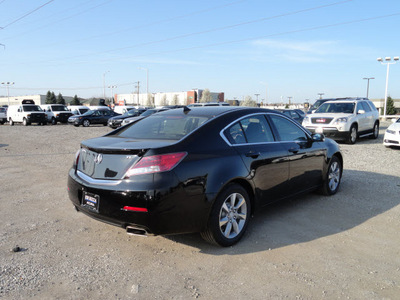 acura tl 2012 black sedan tech gasoline 6 cylinders front wheel drive automatic with overdrive 60462