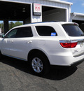 dodge durango 2011 white suv gasoline 6 cylinders all whee drive automatic 32447
