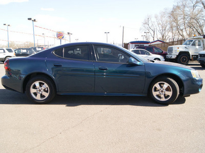 pontiac grand prix 2005 blue green sedan gasoline 6 cylinders front wheel drive automatic 80911