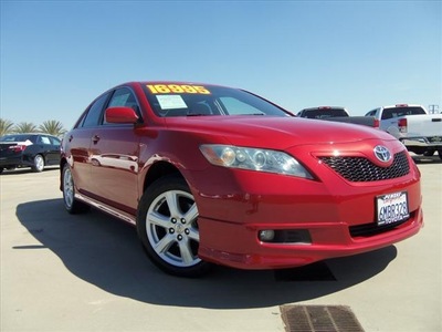 toyota camry 2007 barcelona red sedan se gasoline 4 cylinders front wheel drive automatic 90241
