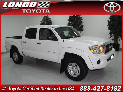 toyota tacoma 2011 white prerunner gasoline 4 cylinders 2 wheel drive automatic 91731