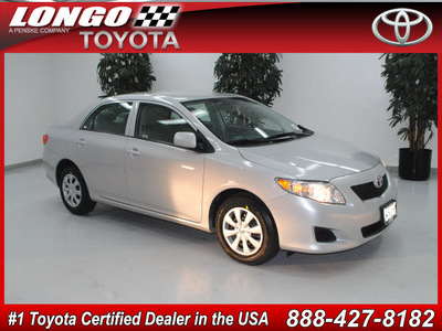 toyota corolla 2010 silver sedan le gasoline 4 cylinders front wheel drive automatic 91731