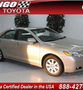 toyota camry 2007 tan sedan xle v6 gasoline 6 cylinders front wheel drive automatic 91731