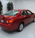toyota corolla 2010 red sedan le gasoline 4 cylinders front wheel drive automatic 91731