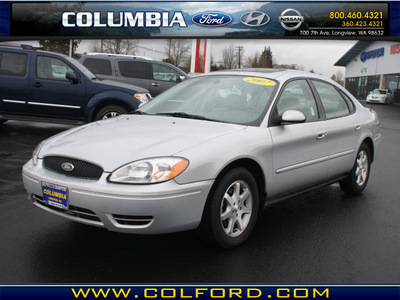 ford taurus 2007 silver sedan sel gasoline 6 cylinders front wheel drive automatic with overdrive 98632