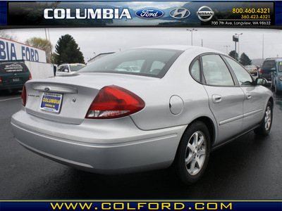 ford taurus 2007 silver sedan sel gasoline 6 cylinders front wheel drive automatic with overdrive 98632