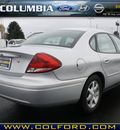 ford taurus 2007 silver sedan sel gasoline 6 cylinders front wheel drive automatic with overdrive 98632