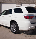 dodge durango 2012 white suv r t gasoline 8 cylinders all whee drive automatic 80301