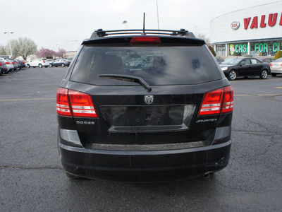 dodge journey 2009 black suv se gasoline 4 cylinders front wheel drive automatic 19153