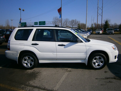 subaru forester 2007 white suv 2 5 x gasoline 4 cylinders all whee drive automatic 13502