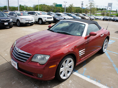 chrysler crossfire 2005 red coupe limited gasoline 6 cylinders rear wheel drive 6 speed manual 76210
