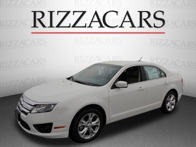 ford fusion 2012 white sedan se flex fuel 6 cylinders front wheel drive automatic with overdrive 60546