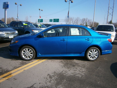 toyota corolla 2010 blue sedan gasoline 4 cylinders front wheel drive automatic 13502