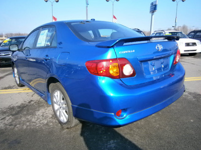 toyota corolla 2010 blue sedan gasoline 4 cylinders front wheel drive automatic 13502