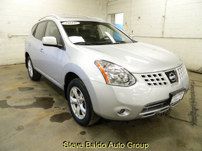 nissan rogue 2010 silver suv sl gasoline 4 cylinders automatic 14304