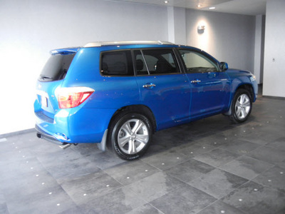 toyota highlander 2008 blue suv limited awd gasoline 6 cylinders all whee drive automatic 55448