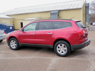 chevrolet traverse 2012 red lt gasoline 6 cylinders all whee drive automatic 55318