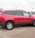 chevrolet traverse 2012 red lt gasoline 6 cylinders all whee drive automatic 55318