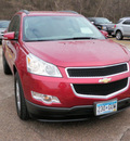 chevrolet traverse 2012 red lt gasoline 6 cylinders all whee drive automatic 55318