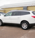 chevrolet traverse 2012 white lt gasoline 6 cylinders all whee drive automatic 55318