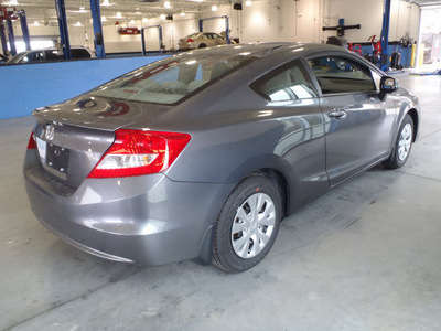 honda civic 2012 dk  gray coupe lx gasoline 4 cylinders front wheel drive automatic 28557