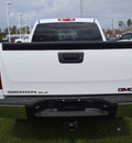 gmc sierra 1500 2012 white sle flex fuel 8 cylinders 2 wheel drive automatic with overdrive 28557